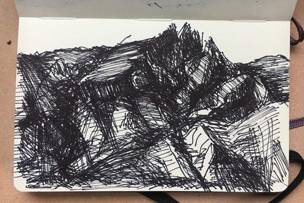 Mountain Sketch Sharpie *